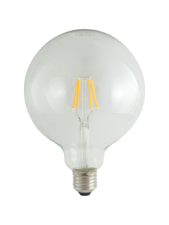 Dekorační LED žárovka FILAMENT Trixline G125, 4W E27 teplá bílá