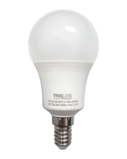 LED žárovka Trixline 8W E14 A50 studená bílá
