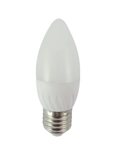 LED žárovka Trixline 6W C35 E27 neutrální bílá