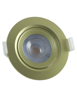 Bodové LED světlo 7W TRIXLINE Ceiling TR 410 Zlatá