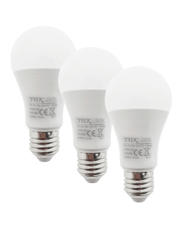 LED žárovka Trixline 12W A60 E27 neutrální bílá 3 PACK