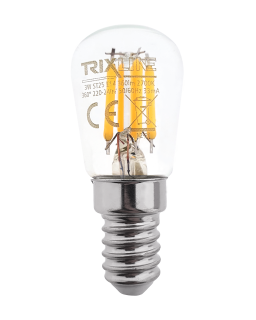 Dekorační LED žárovka FILAMENT Trixline 3W 360lm ST25 E14 teplá bílá