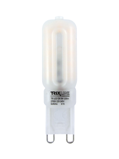 LED žárovka Trixline 3W G9 teplá bílá
