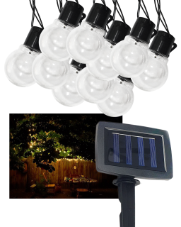 TR 606 Dekorativní 10x LED solární řetěz 2m IP44 TRIXLINE