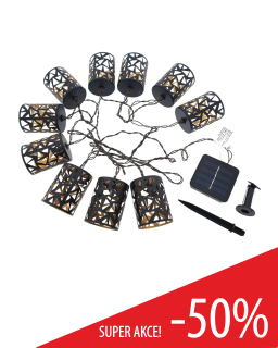 Dekorativní LED solarní světlo TRIXLINE TR 610