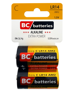 BC LR14/C AM2 Alkalická baterie - Extra power 2ks BLISTR 1,5V