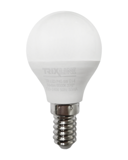 LED žárovka Trixline 6W 564lm E14 P45 6500K