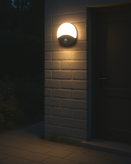 Q-18AD LED 18W/1260lm/4000K nástěnné, senzorové, kulaté světlo - bílá  QTEC