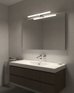 Q-309CH LED 8W/680lm/4000K zrcadlové světlo 30cm - chrome QTEC