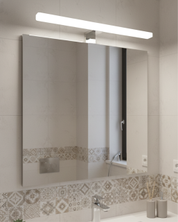 Q-311CH LED 10W/850lm/4000K zrcadlové světlo 50cm - chrome QTEC