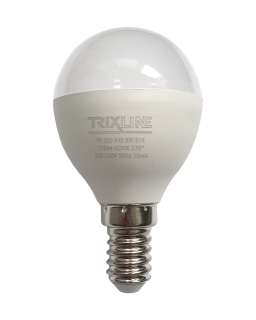LED žárovka Trixline 8W 736lm E14 P45 neutrální bílá