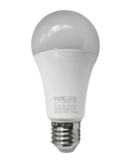 LED žárovka 15W 1410lm A60 E27 6500K TRIXLINE