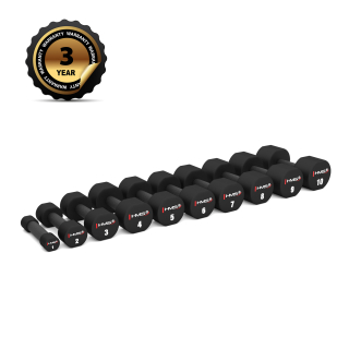 Polyuretanové jednoručky HMS HPT03 2 x 3 kg